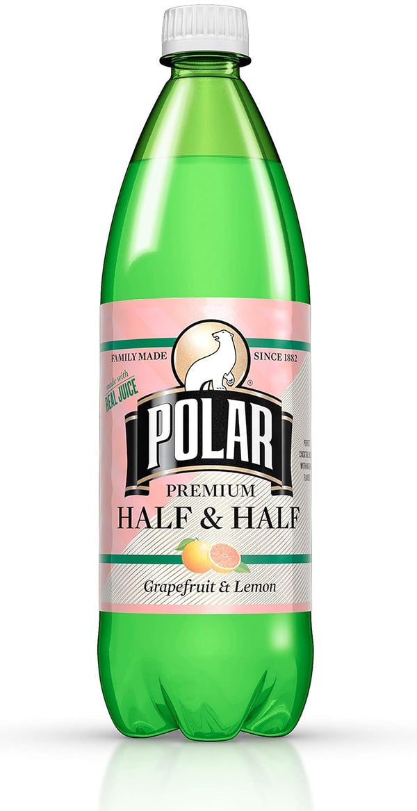Polar Beverages Half, 33.8 Fluid Ounce (Pack of 12)