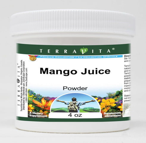 Terravita Mango Juice Powder (4 oz, ZIN: 520779)