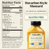9.5 Oz (1 Pack) Schaller & Weber Bavarian Mustard, Squeeze Bottle | Sweet Hot Mustard | Deli Condiment for Sausages