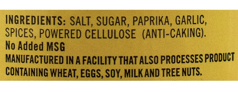 Johnny's Seasoning Salt, No MSG, 42 Oz
