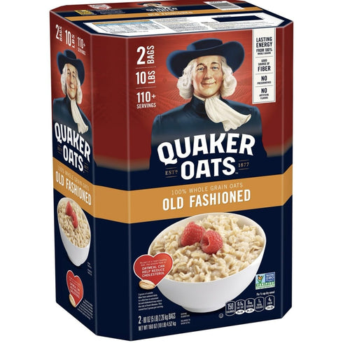 Generic Quakers Old Fashioned Oats, 160 oz