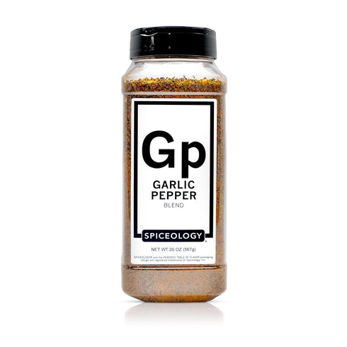 Spiceology Garlic Pepper Bold, Savory Garlic Pepper Seasoning for Steak, Chicken, Seafood