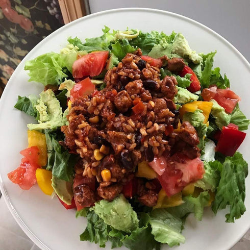 Packets (10 oz.), 6 pack) Loma Linda - Plant-Based Complete Meal Solution (Southwest Chipotle Bowl