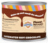 12 Oz Crazy Cups Caffeinated Chocolate Souffle Hot Cocoa Mix - Premium Coffee Substitute, Canister for Hot Chocolate
