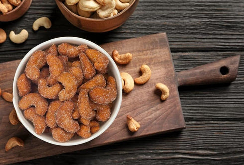 (20 Honey Roasted Cashews - Small Batch Roasted Sweet & Tasty - Handpicked for Freshness Perfect For Everyday Snack