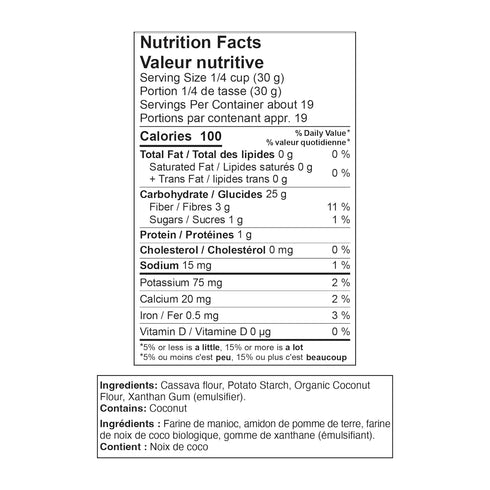 3.5 lbs XO Baking Co. Gluten Free All Purpose Flour - Gourmet Flour Blend; Non-GMO; Kosher; Rice and Peanut Free; Paleo