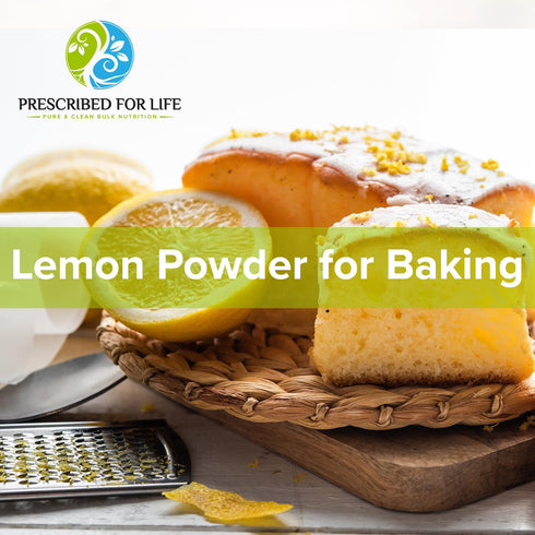 Prescribed for Life Lemon Juice Powder, Natural Spray Dried, Non GMO, 12oz / 340g