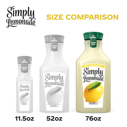 76 oz Simply Lemonade Bottle, fl