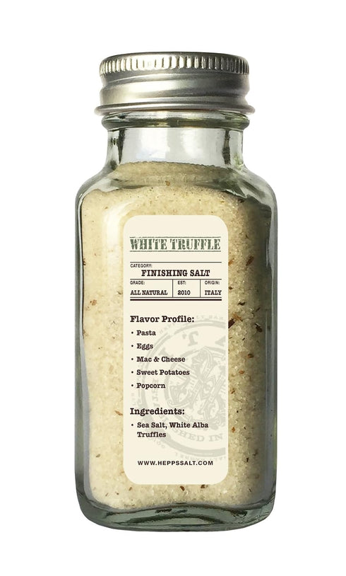 Italian White Truffle Sea Salt by Hepp's Salt Co.
