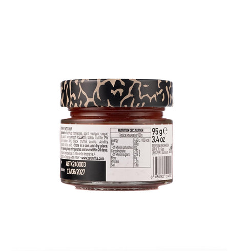 3,4 OZ 95g 100% Be Truffle - Black Truffle Ketchup - - Made in Italy - Vegan, Cholesterol-Free, Gluten-Free