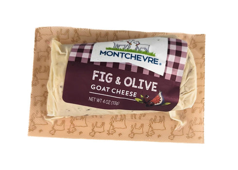 Generic Goat Milk Cheese Fig & Olive Chevre 4 oz (Pack of 4)