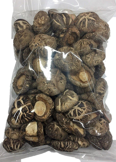 (1 LB.) Premium Grade Dried Shiitake Mushrooms Extra Thick