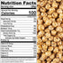 Packed 1 lb. (16 oz.) Chickpeas, Yellow double roasted, No Salt, Tasty Snack, Plant-Based Protein, Versatile, Energy