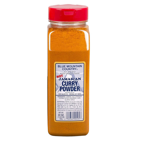 Blue Mountain Country Jamaican Curry Powder Hot - 22 oz Shaker Bottle