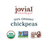 13 OZ JOVIAL Organic Chickpeas In Glass Jar