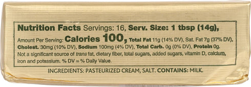 8 oz Kerrygold Pure Irish Butter, Salted