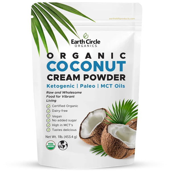 Organic Coconut Milk Powder | Vegan Keto Coconut Creamer, Dairy-Free, Gluten-Free, No
