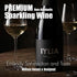 (750ml) 1 Pack 0.0% IYLIA Non Alcoholic Sparkling Wine, White Premium Spanish Alcohol Free Wine, ABV, Made with Muscat