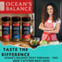 Ocean Balance Spicy Furikake Seasoning - Cayenne Pepper, Sesame Seeds, Maine Coast Seaweed, Great for Sushi Rice