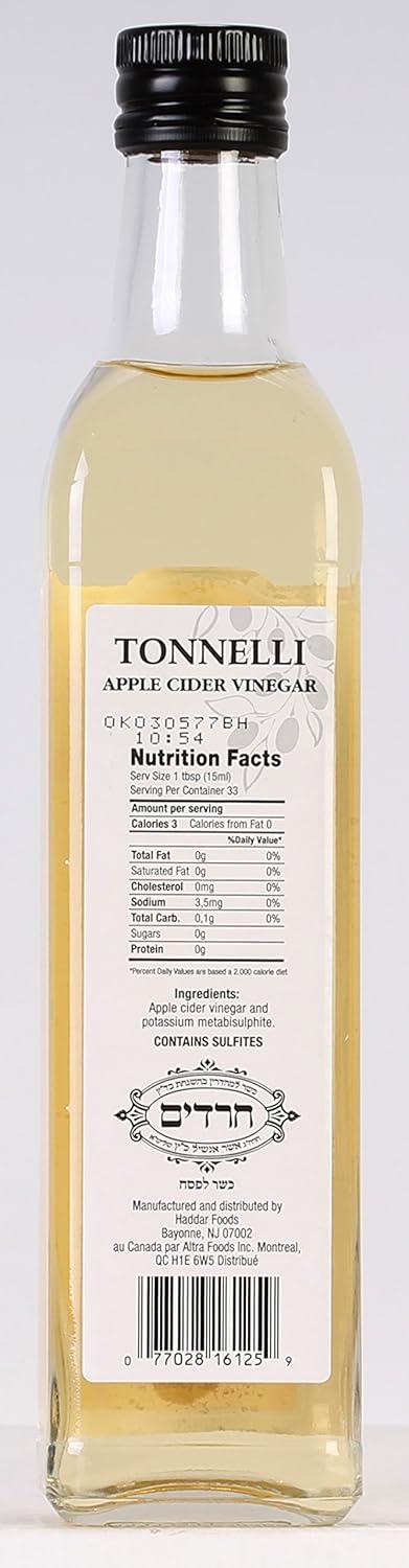 Tonelli 17FL Tonnelli Apple Cider Vinegar Ounces