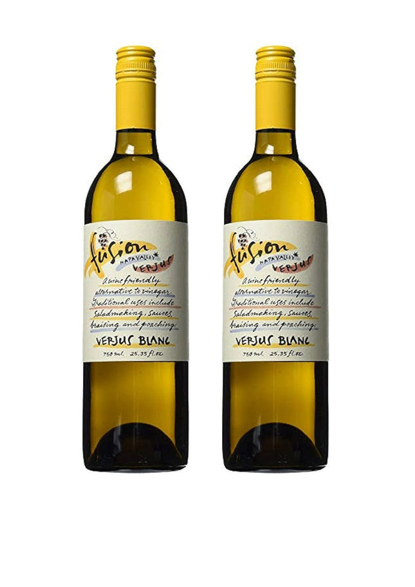 Fusion Napa Valley Verjus Blanc: Juice of Unripe Grapes, 25.35 fl.Ounce (750 ml)