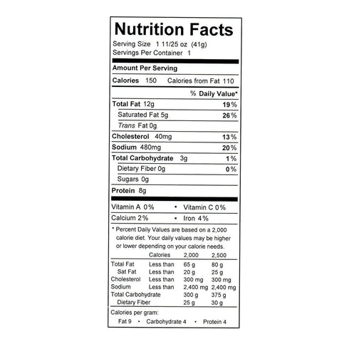 Country 1.44 24 Count Tillamook Smoker Real Hardwood Smoked Sausages, Original, Ounce