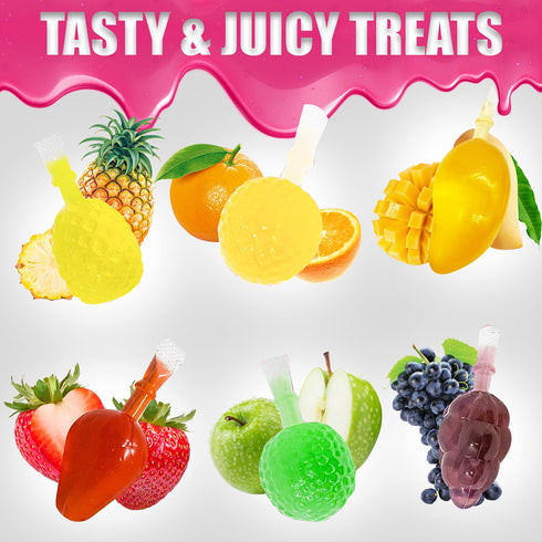 (3 Fusion Select Jelly Fruit Snack Jelly Fruits Hit or Miss Challenge- Fruit-Shaped Jelly- Assorted Flavors