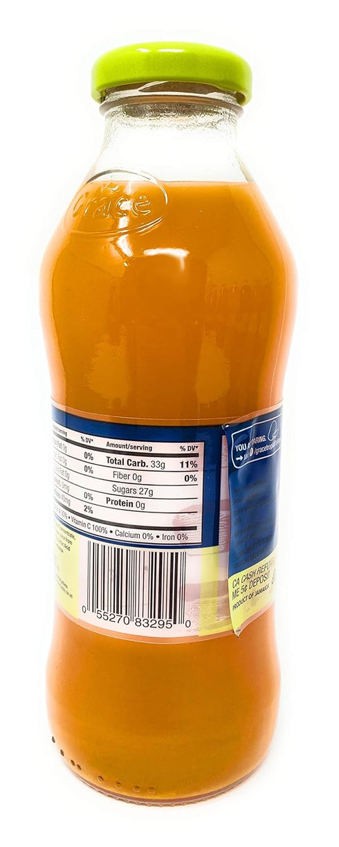 Grace 16oz, 6 Pack Tropical Rhythms Island Mango Jamaican Fruit Juice