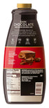 4lb 64 Oz Torani Puremade Dark Chocolate Sauce for Coffeehouse Drinks and Desserts, Non-GMO, Large Bottle, Pump