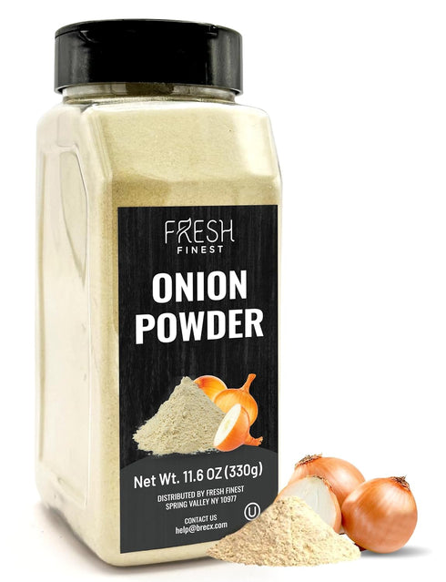 Fresh Finest Onion Powder - 11oz (330G) - Premium Ground Onions for