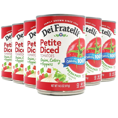 Dei Fratelli Petite Diced Tomatoes with Onion, Celery, and Peppers (14.5 oz.