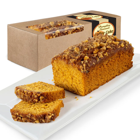 Beatrice Bakery Co Pumpkin Streusel Coffee Breakfast Bread Box, Grandma's Freshly Made