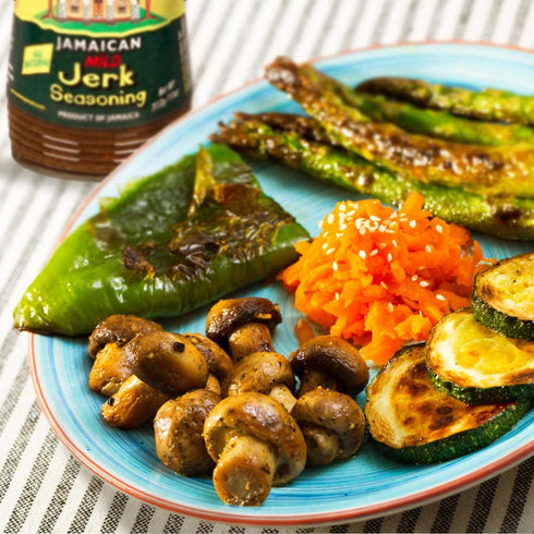 Eaton's Mild Jamaican Jerk Seasoning Easy to Use, Flavorful Caribbean Jerk Blend for Meat, Seafood, BBQ Rub, Grilled