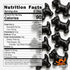 2lb Snack Attack Black Licorice Scottie Dogs Soft Chewy Candy with Real Licorice Root & Pure Anise, All-Natural, Gluten