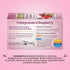 20 Count (Pack 2) Twinings Pomegranate & Raspberry Tea - Naturally Caffeine-Free Herbal Tea Bags Individually Wrapped