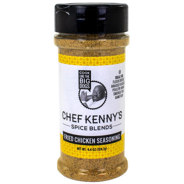 Chef Kenny Gilbert's Fried Chicken Seasoning, No GMO, Gluten Free, Low Sodium