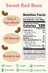 (2oz, 10packs) Eat More BeansSTEAMED ADZUKI SNACK -Sweet Red Bean, steamed bean, Organic Adzuki Beans, healthy USDA