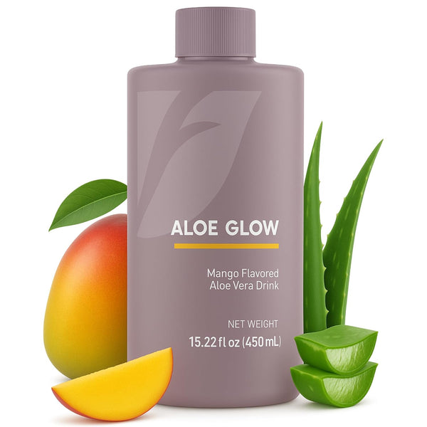 Generic Aloe Glow Mango Herbal Aloe Vera Dietary Fiber Supplement Drink Supports Digestive