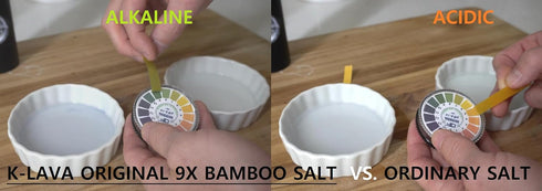 No.1 9x, 2.47 K-LAVA SALTKorea's Bamboo SaltOriginal Crystal, Ounce
