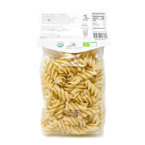 Sogno Toscano 500 17.6 oz (2) FUSILLON ORGANIC ARTISAN PASTA - gr / Bag
