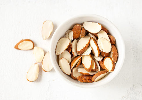 2 Food to Live California Natural Sliced Almonds, Pounds Raw Unblanched Almond Nuts, Kosher, Vegan, Keto, Bulk. High