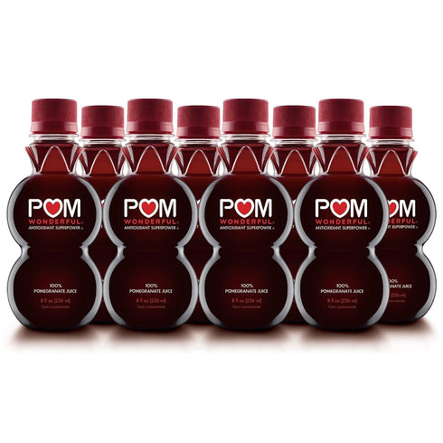 POM Wonderful 100% Pomegranate Juice, 8 Fl Oz (Pack of 8)