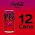 12 Oz (pack 12) Coca-Cola Cherry Zero Soda, Fl