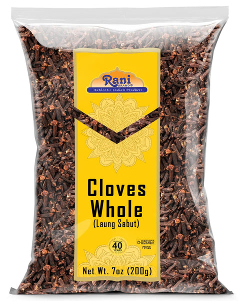 Rani Cloves Whole (Laung) 7oz (200g), Great for Food, Tea, Pomander Balls, Hand Selected, All Natural, Kosher, Vegan