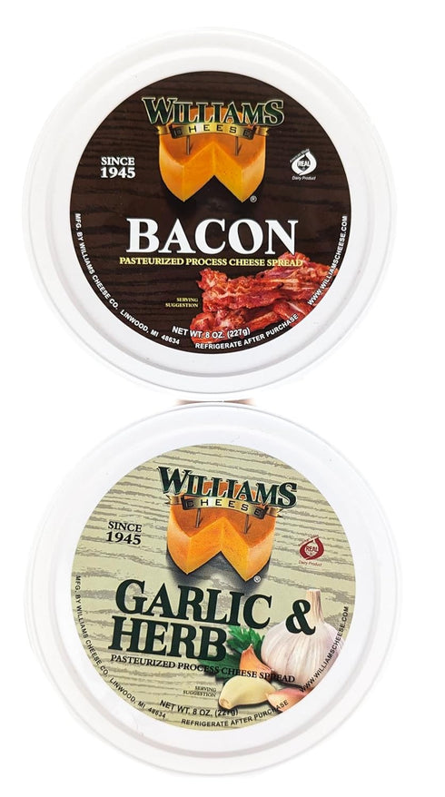 Generic Cheese Spread With Garlic and Herbs (2 x 8 oz) and Cheese