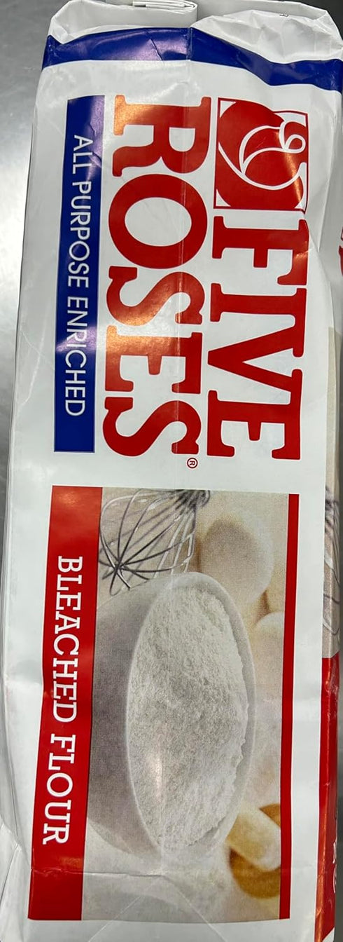 Generic 22 lb (10 Five Roses All-Purpose Flour kg) Premium Canadian Wheat Enriched, Pre-Sifted White Flour for Baking