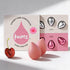 Kums Pink Cherry Rose Chocolate Tabs for Couples (1 Box) Premium Pink
