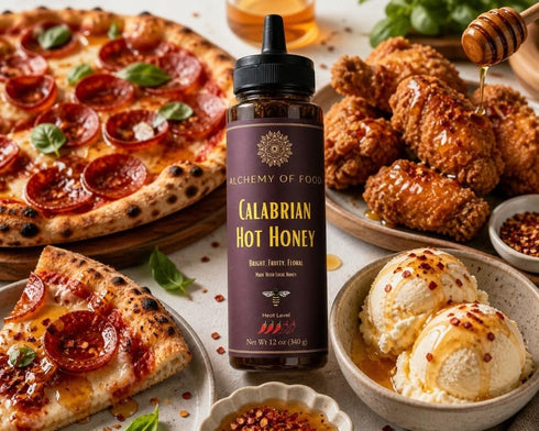 The Flavorsmith 12 oz Alchemy Of Food Sauce Honey Hot Calabrin