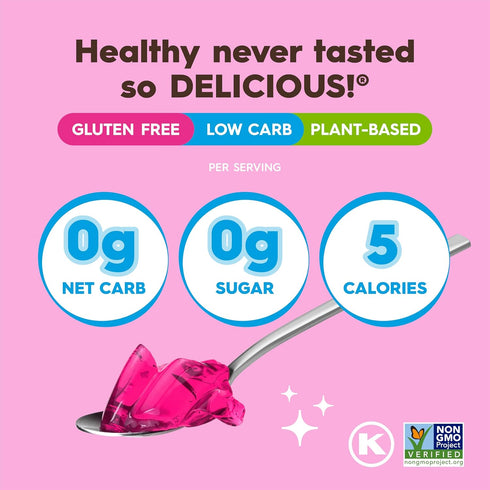 .7 Simply Delish Sugar Free Raspberry Jel Dessert, Ounce