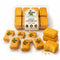 JO BAKES Cornbread Slices Individually Wrapped Grab & Go Lunchbox Treat, Southern Bakery Style,
